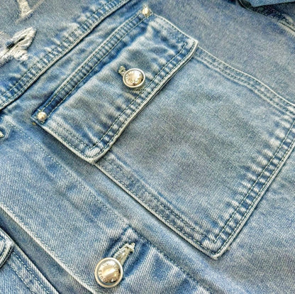 Lv Denim Trucker Jacket