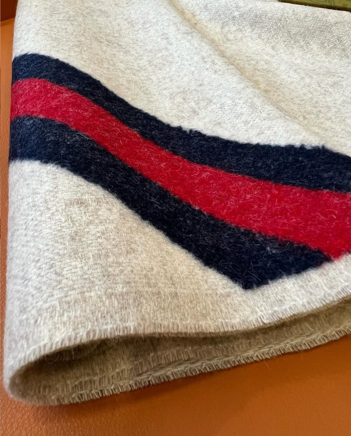 GG Monogram Wool Scarf