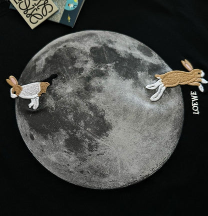 LOEWE Logo Embroidered Cotton Jersey T-Shirt