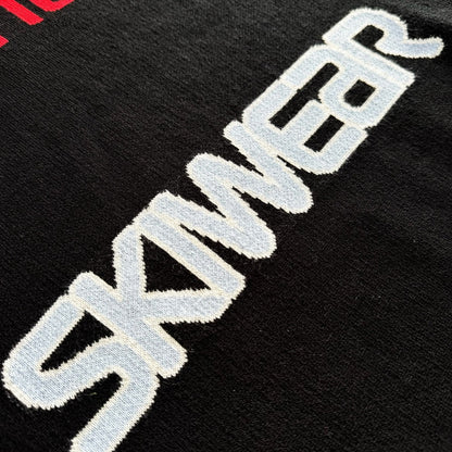 BALE  Black stretch wool blend sweater