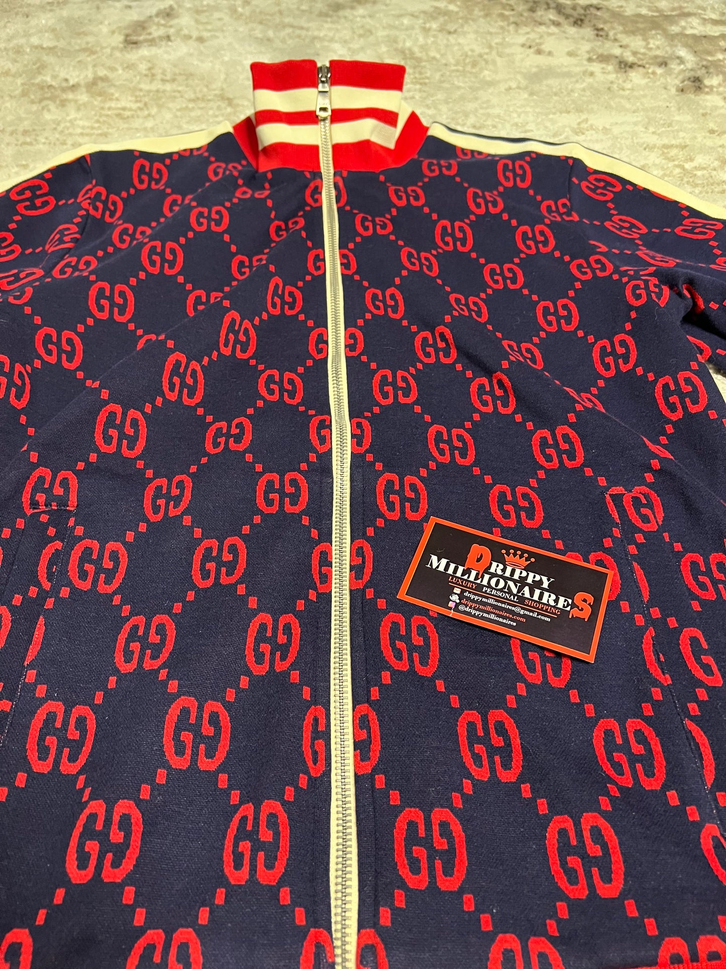 GG JAGUARD COTTON JACKET