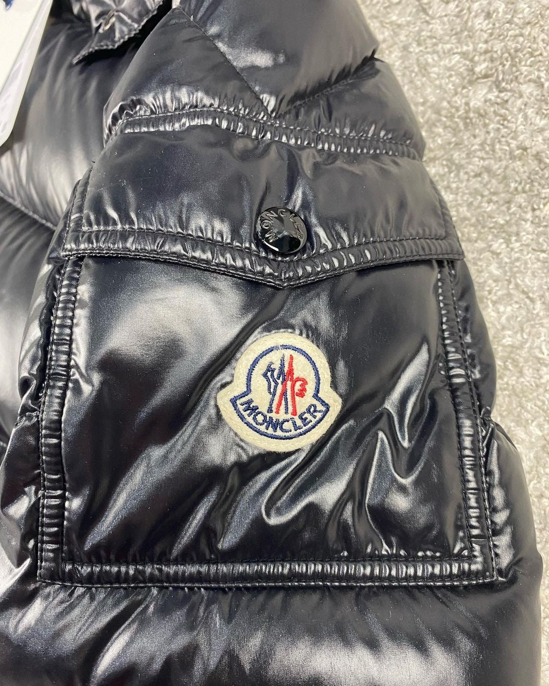 MAYA BLACK DOWN JACKET