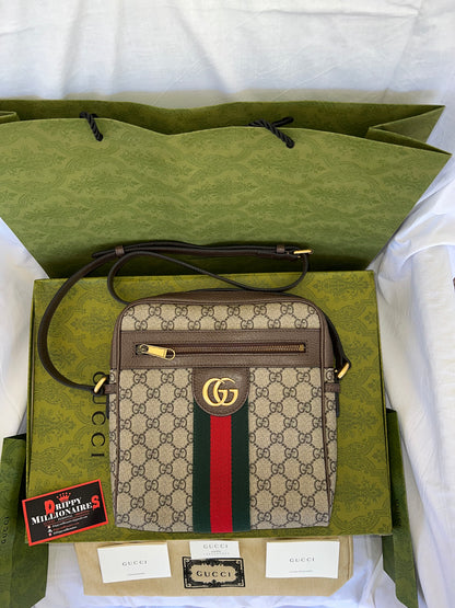Gucci Monogram Messenger Bag