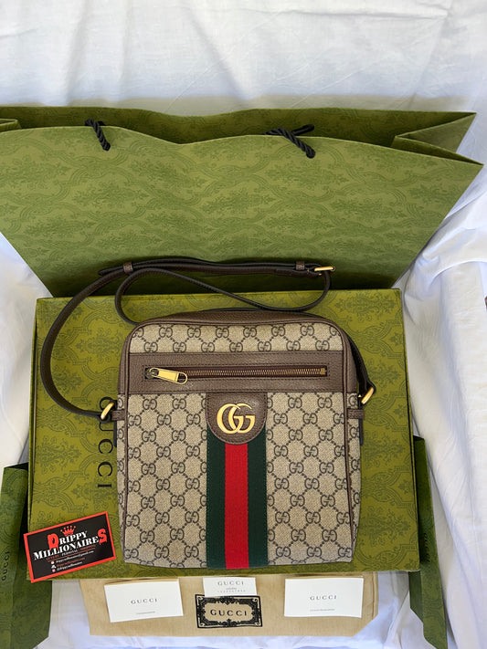 Gucci Monogram Messenger Bag