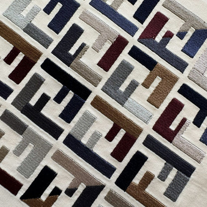 FND Anagram Logo Embroidered Jersey T-Shirt