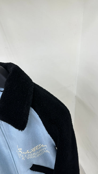 Lv Wool Blouson With Crystals