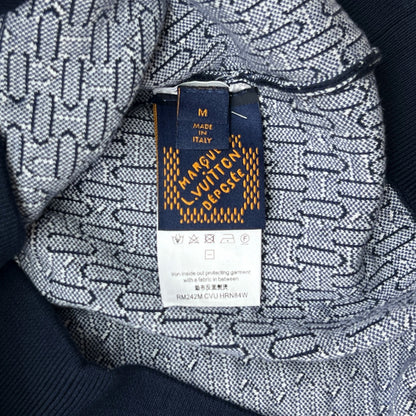 Lv Damier Quilted Cotton Bomber