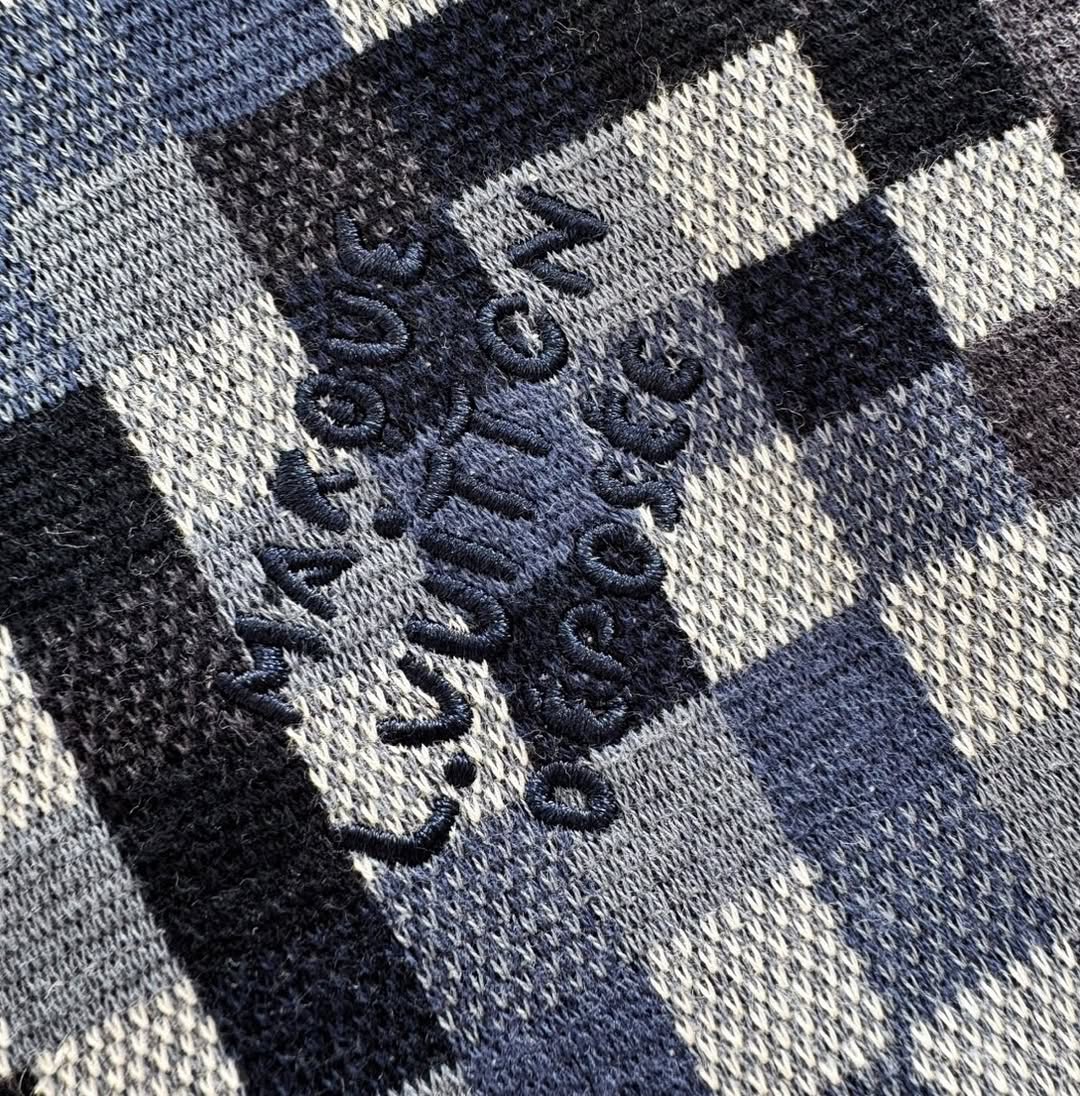 LV Embroidered Cotton Sweatshirt