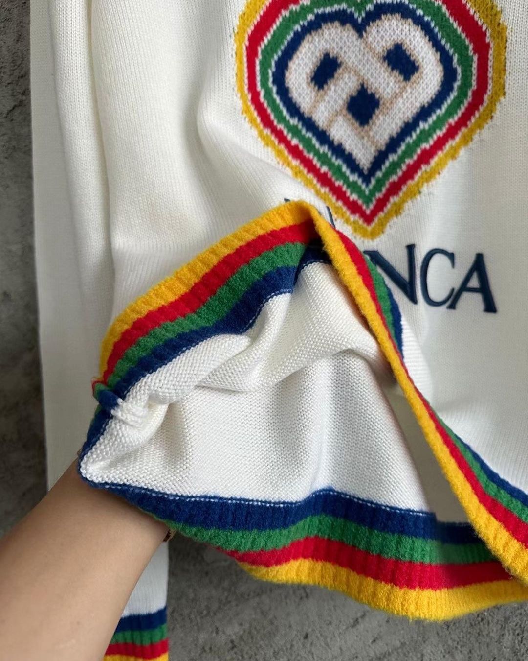 Casablanca Logo Sweater