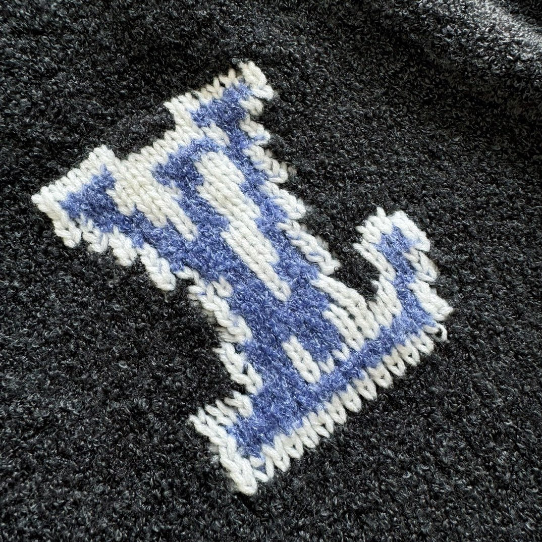 Lv Embroidered Signature Crewneck