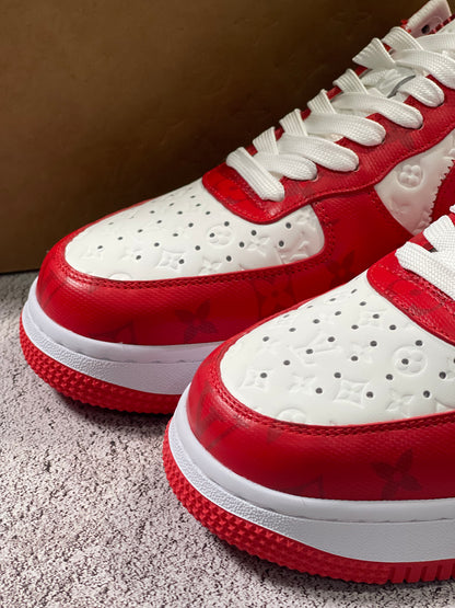 Air Force 1 Low LV White Red