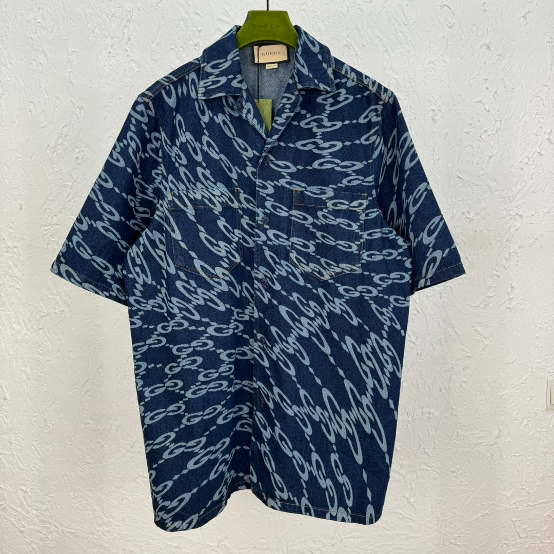 Gucci Denim GG Shirt