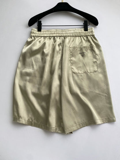 PRD Silk Shirt And Shorts Set