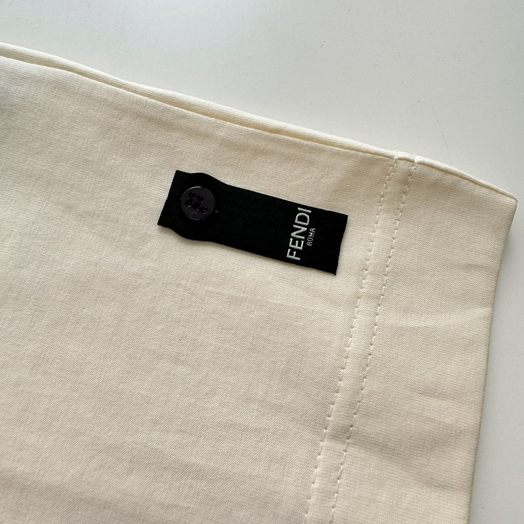 FND Anagram Logo Embroidered Jersey T-Shirt