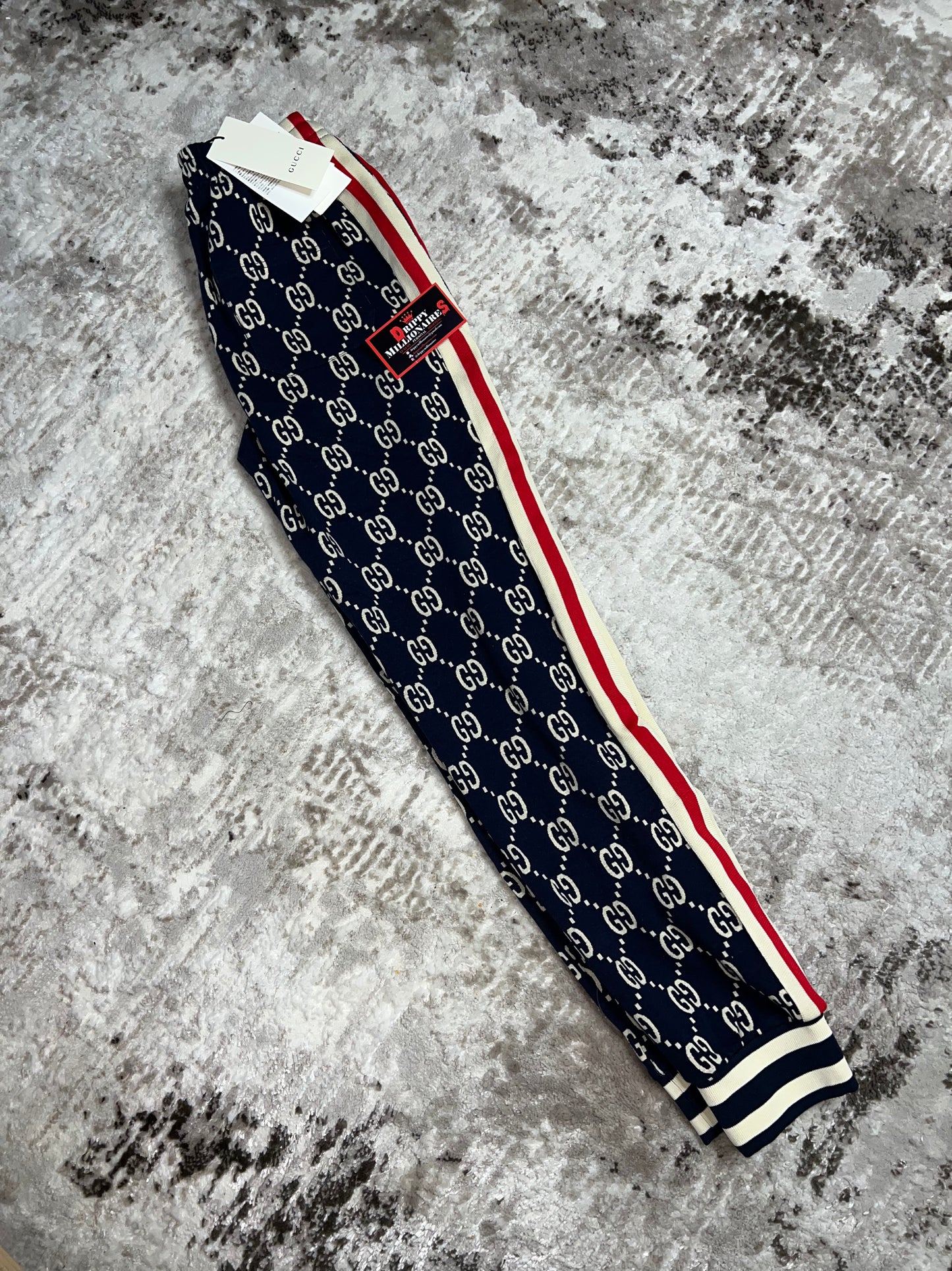 GG JACQUARD TRACK BOTTOMS