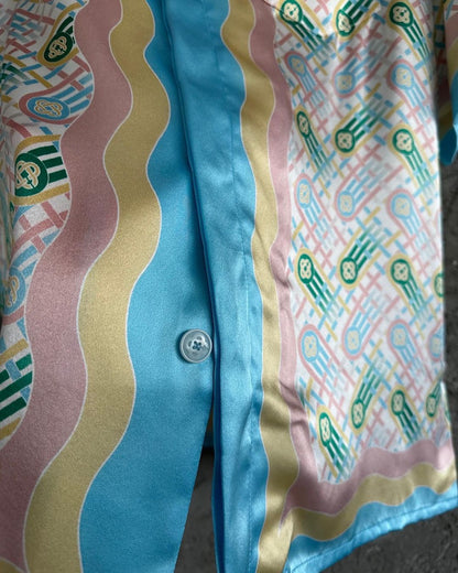 Casablanca Short Silk Shirt