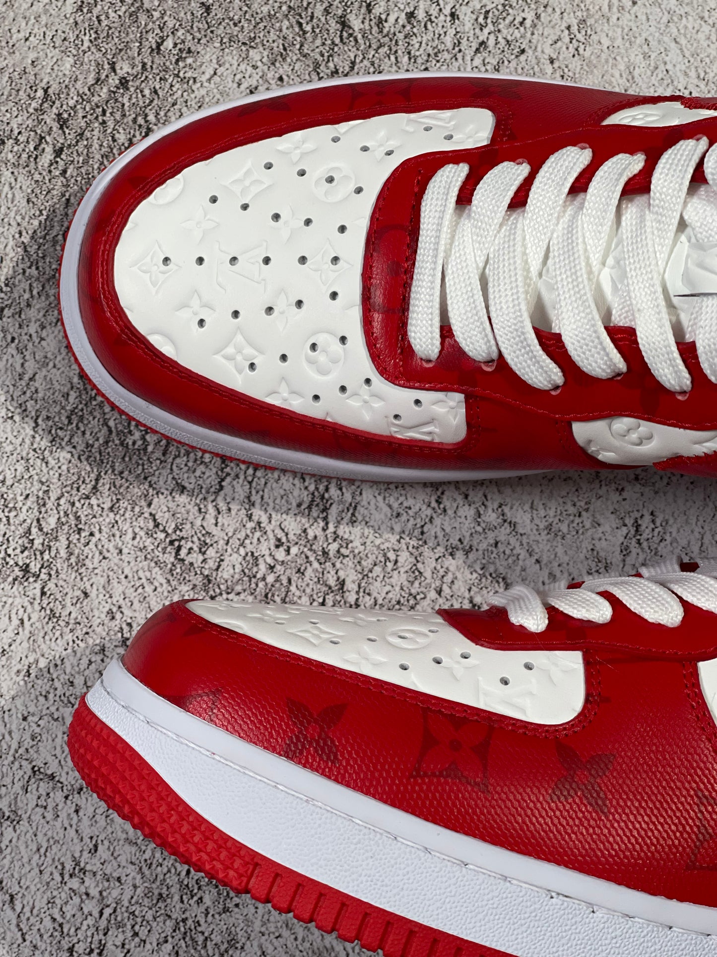 Air Force 1 Low LV White Red