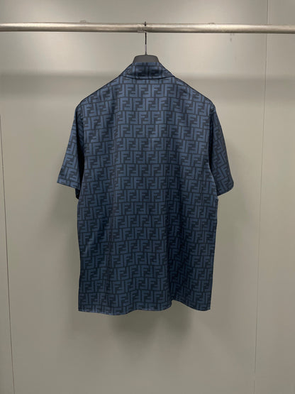 FND Anagram Logo Embroidered Jersey T-Shirt