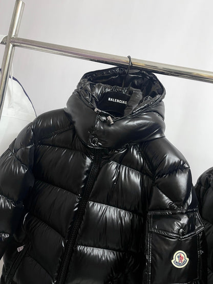 MAYA BLACK DOWN JACKET