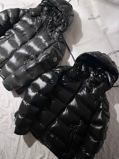 MAYA BLACK DOWN JACKET