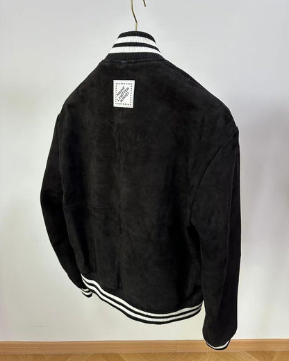 Lv Embellished Lambskin Bomber Blouson