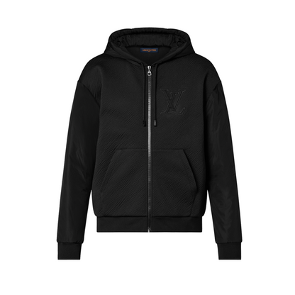 Lv black hoodie jacket