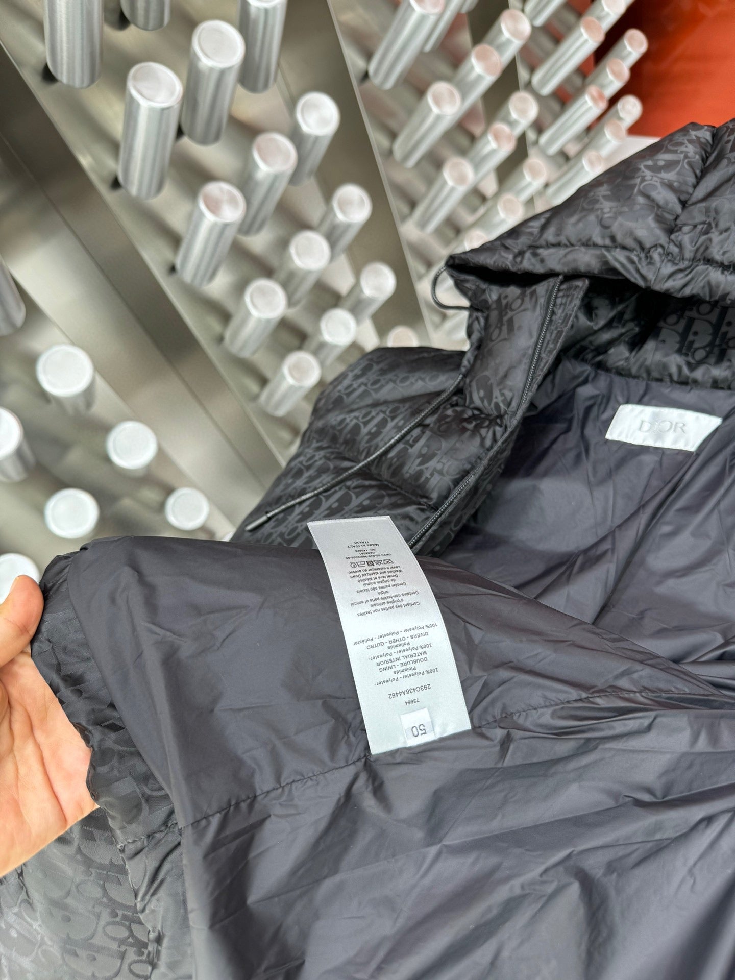 CD OBLIQUE DOWN JACKET