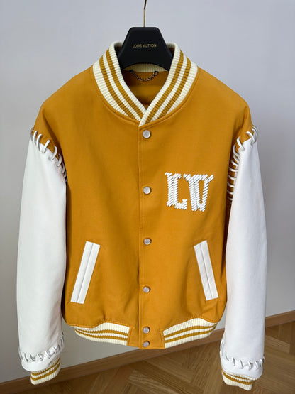 Lv Leather Jacket