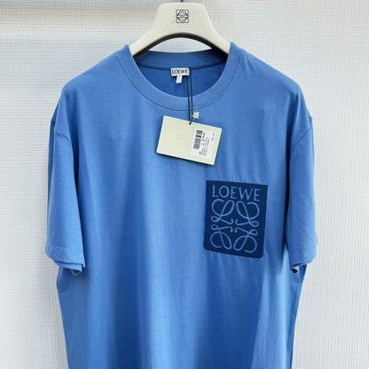 LOEWE  Anagram Logo Embroidered Cotton Jersey T-Shirt