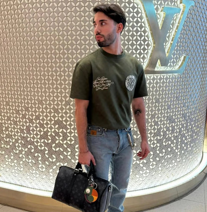 Lv Damier Pique T-Shirt