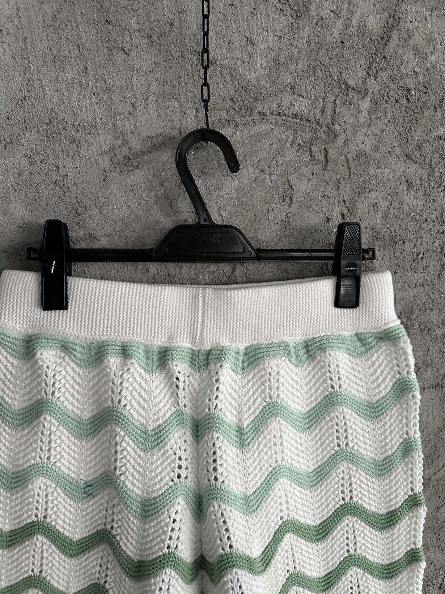 Casablanca Gradient Wave Texture Shorts