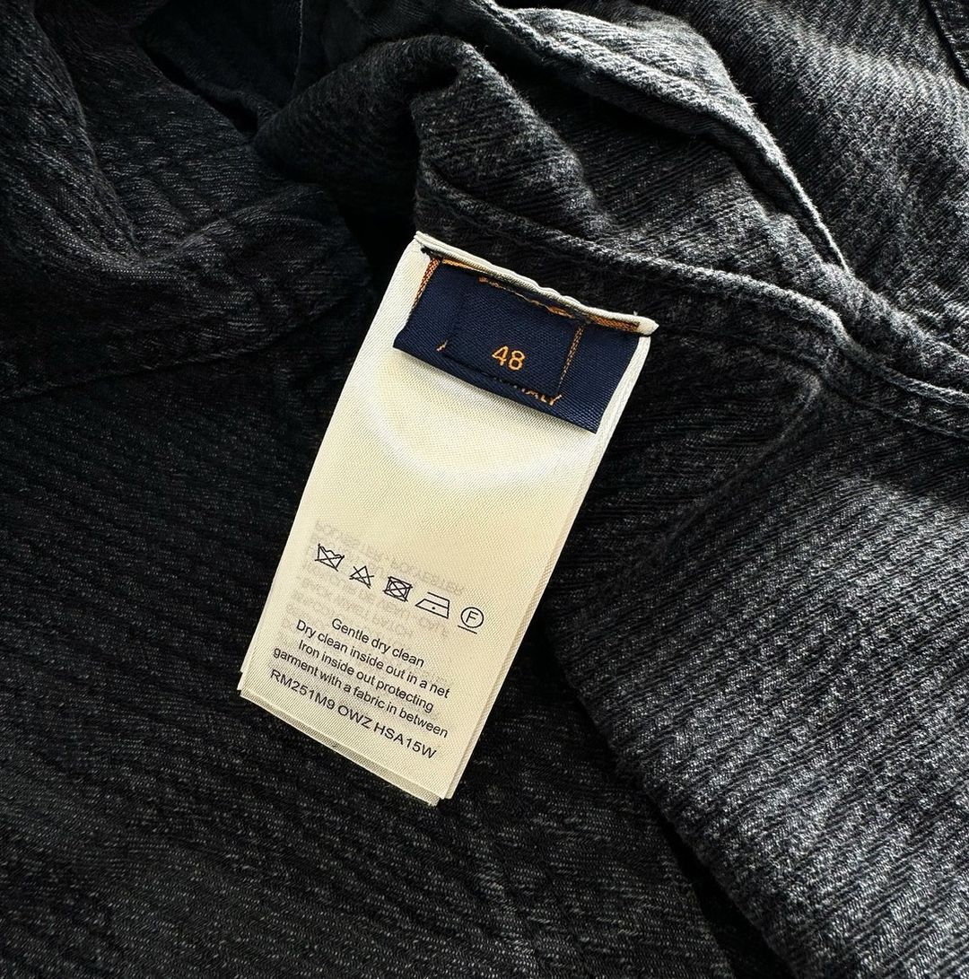 Lv Monogram Denim Jacket