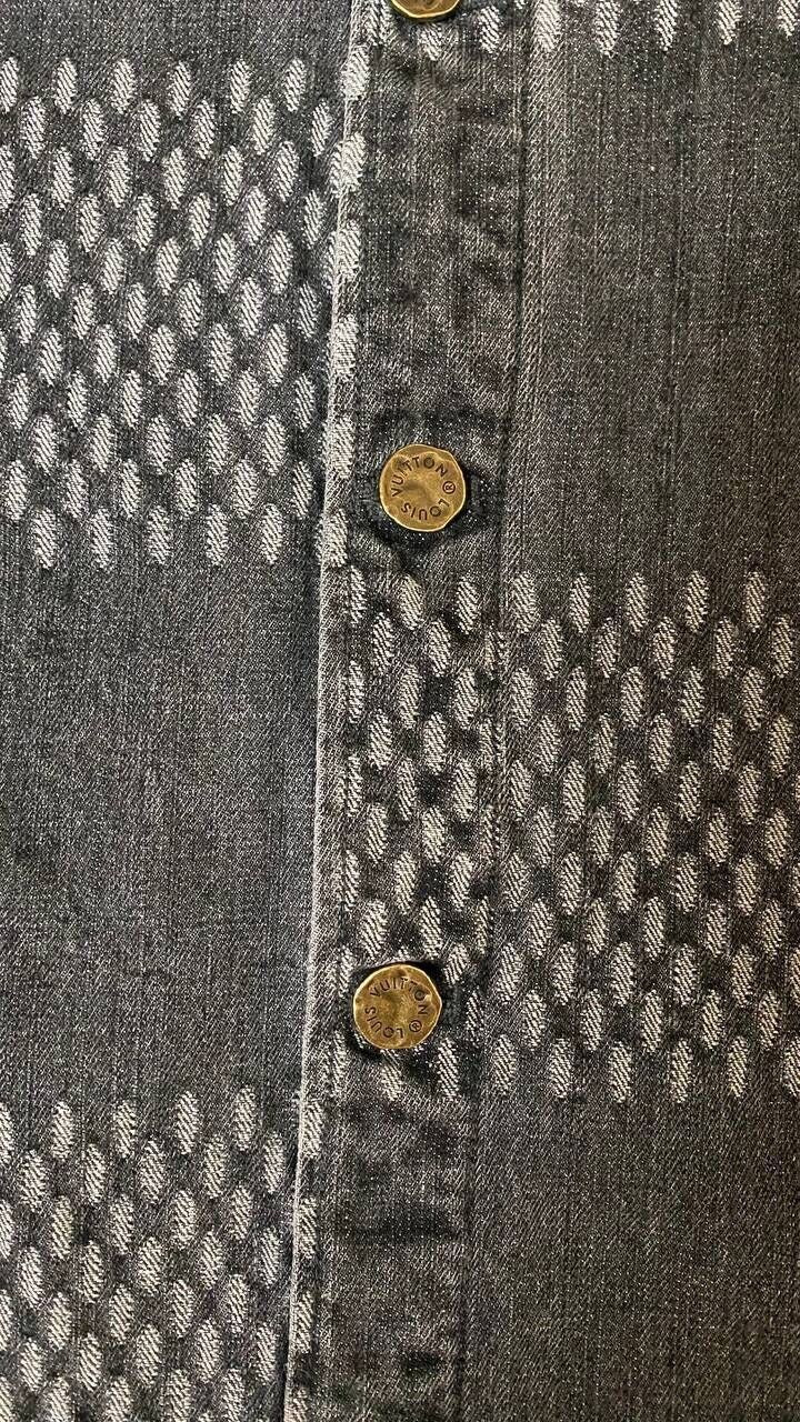 Lv X Supreme Monogram Denim Jacket