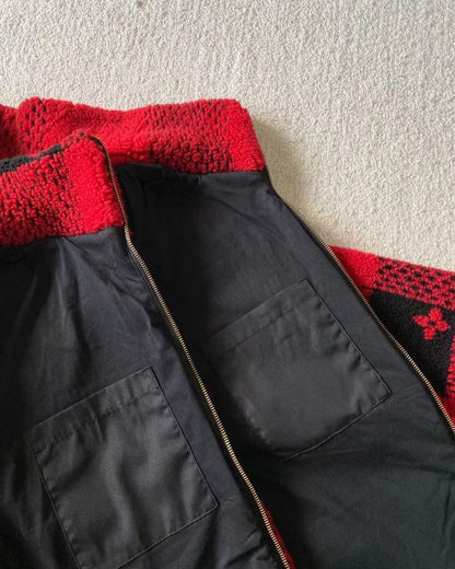 Lv Damier Fleece Blouson