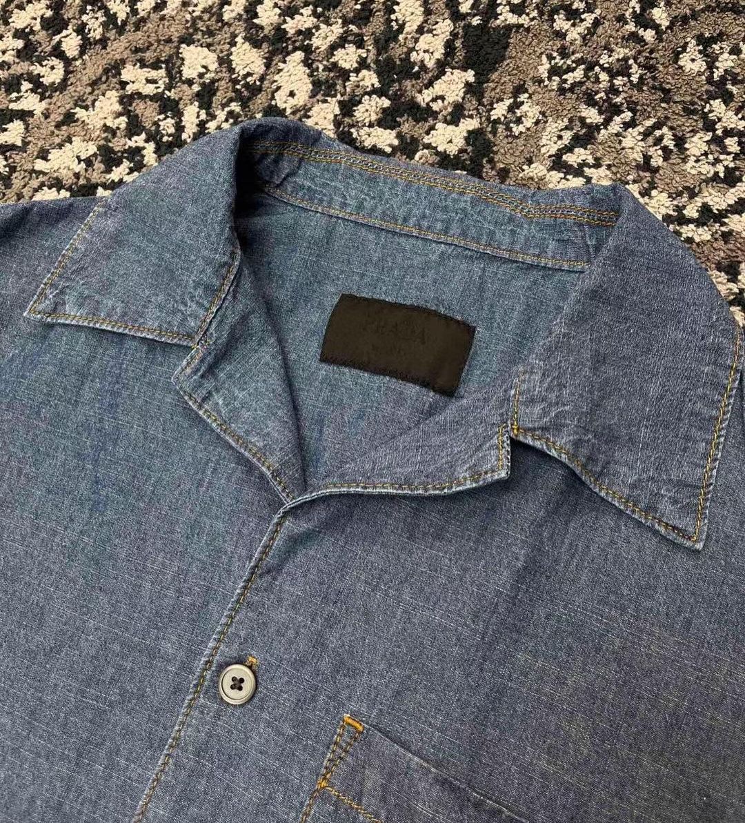 PRD Denim Shirt And Shorts Set