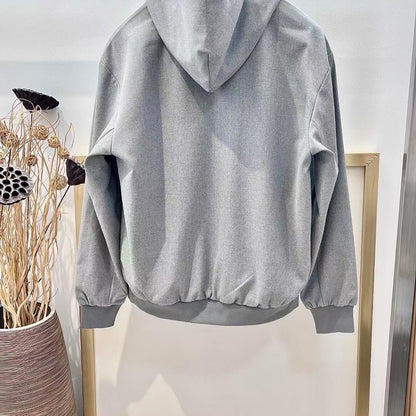 Lv Tailored Technical Wool Hooded Blouson