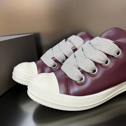 Rick Owens Jumbo Lace Padded Sneakers