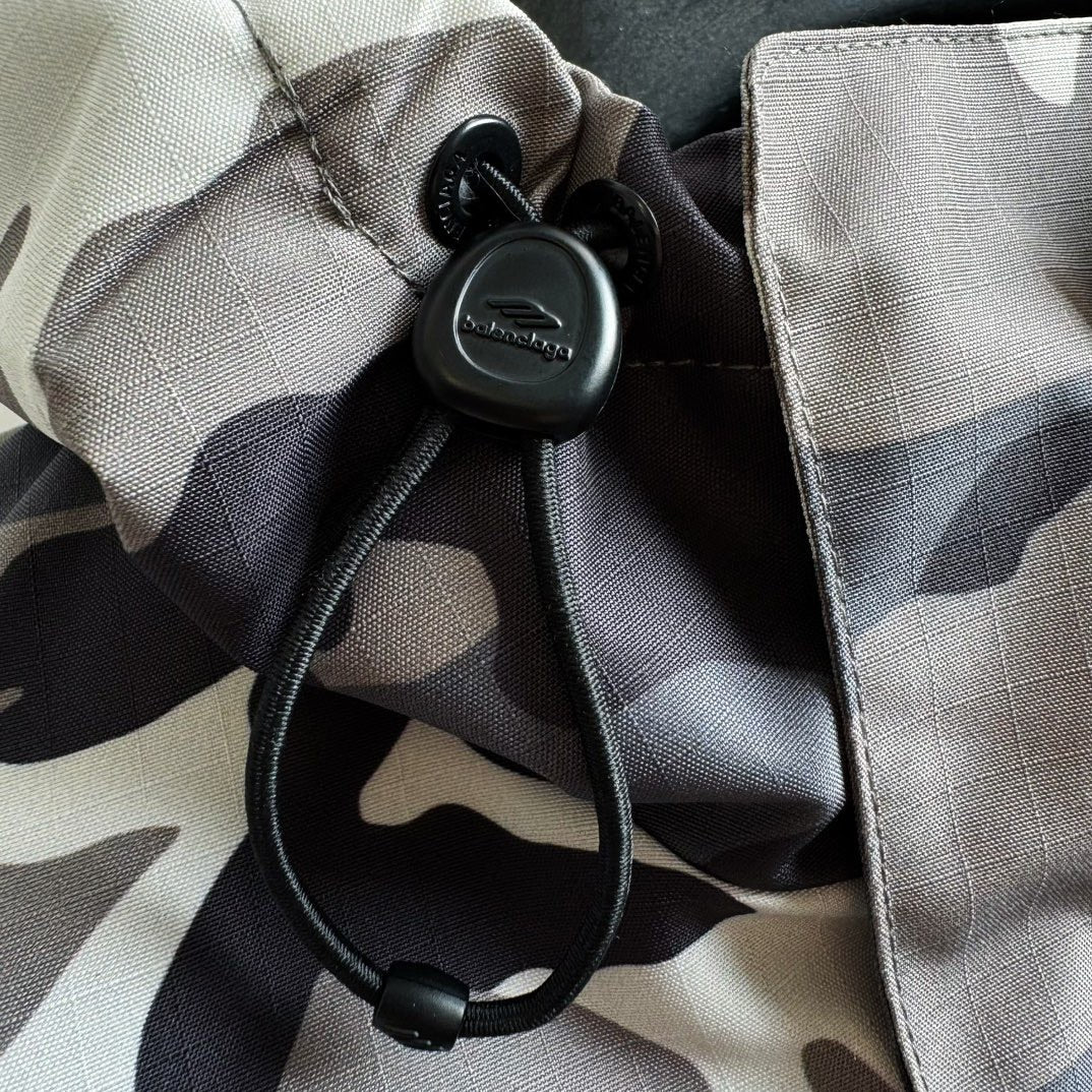 BALE  MEN'S CAMO SKI PARKA IN GREY