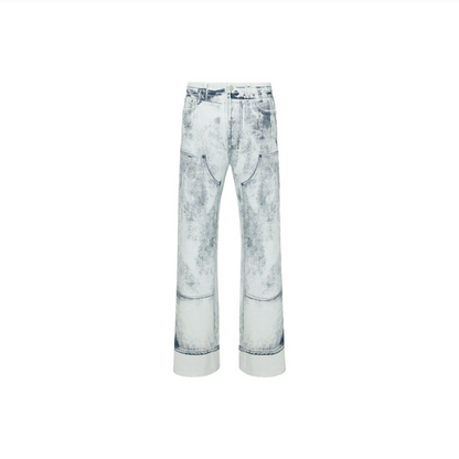 CD Washed Denim Pants