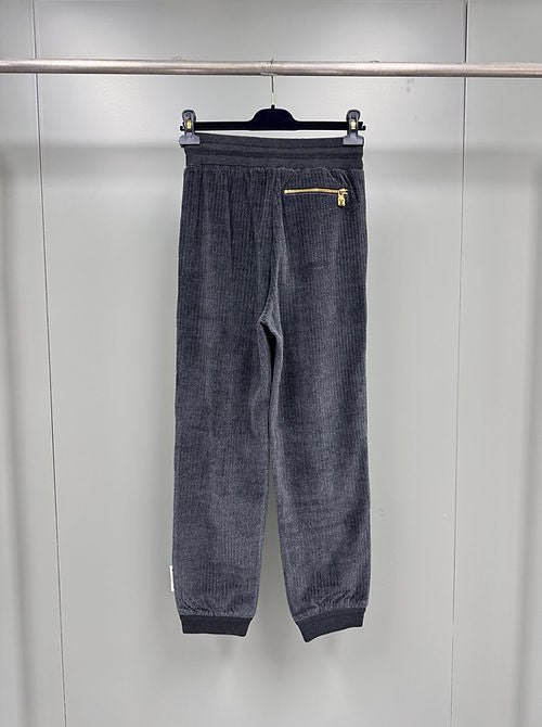 LV x Park Seo-Bo Cotton Velvet Trackpants
