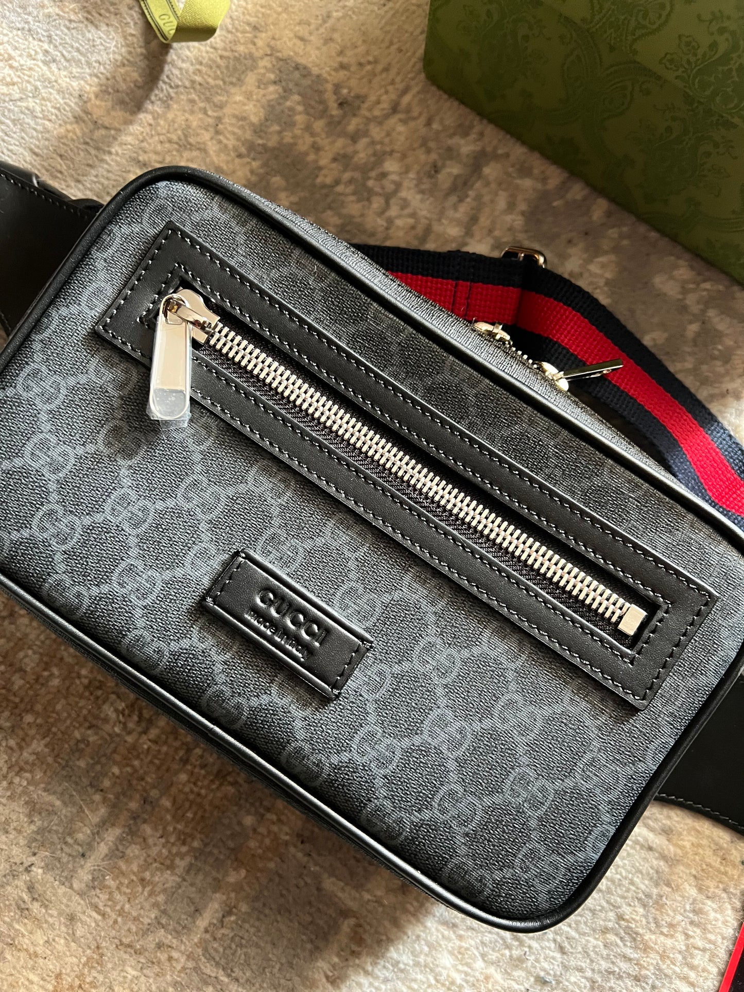 Gucci Monogram Waist Bag