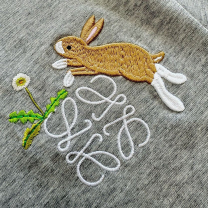 LOEWE Logo Embroidered Cotton Jersey T-Shirt