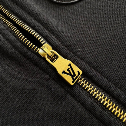 Lv Zip Up Hoodie