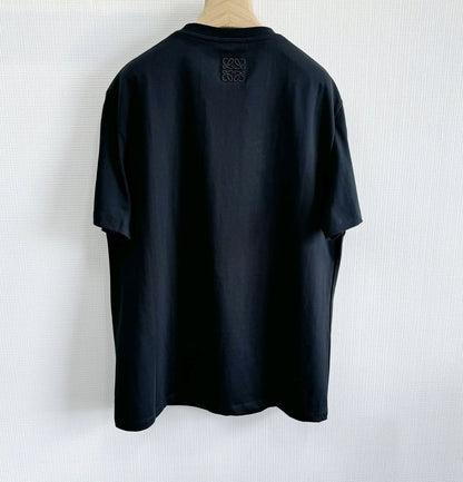 LOEWE Logo Embroidered Cotton Jersey T-Shirt