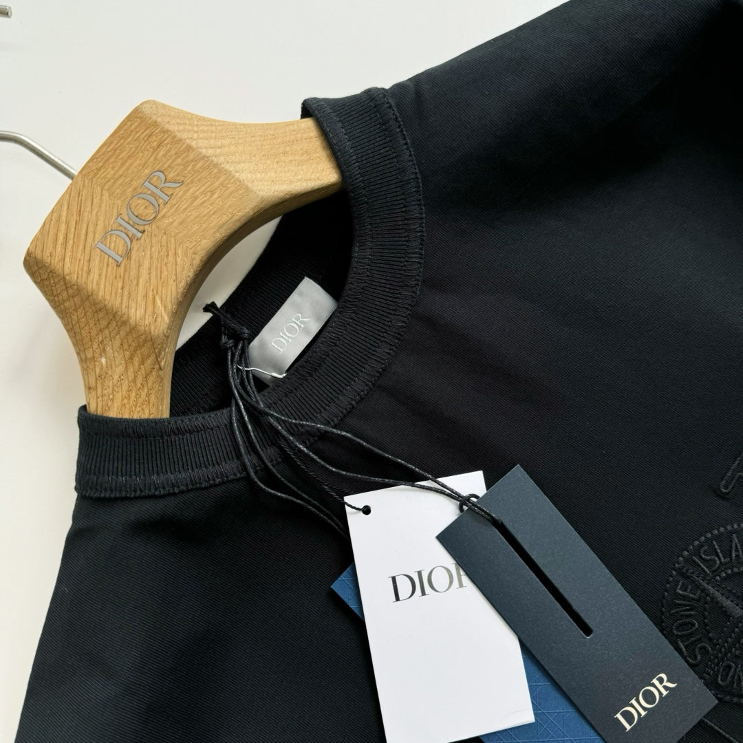 CD x Stone Island Silk Short Sleeve shirt