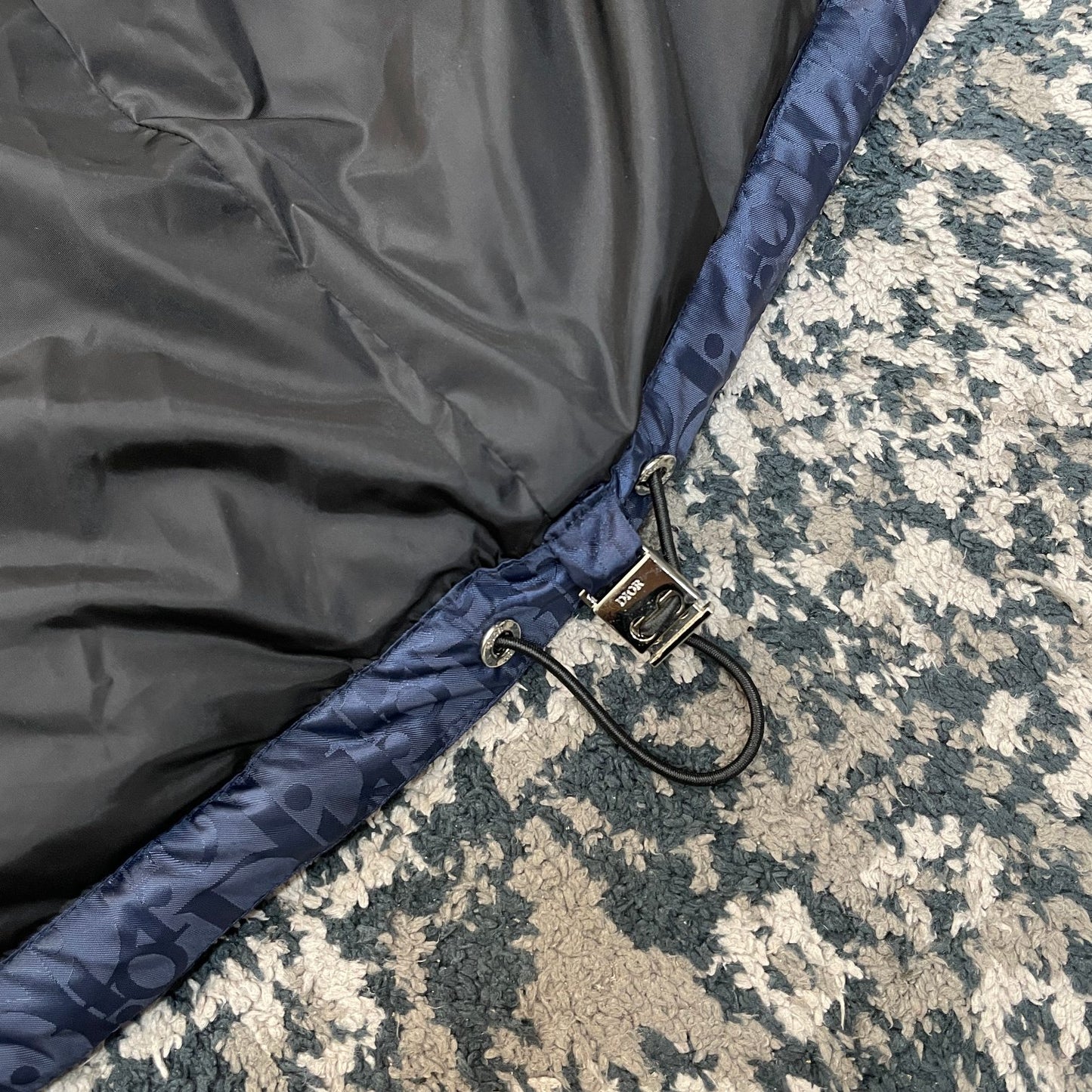 CD OBLIQUE DOWN VEST TECHNICAL NAVY