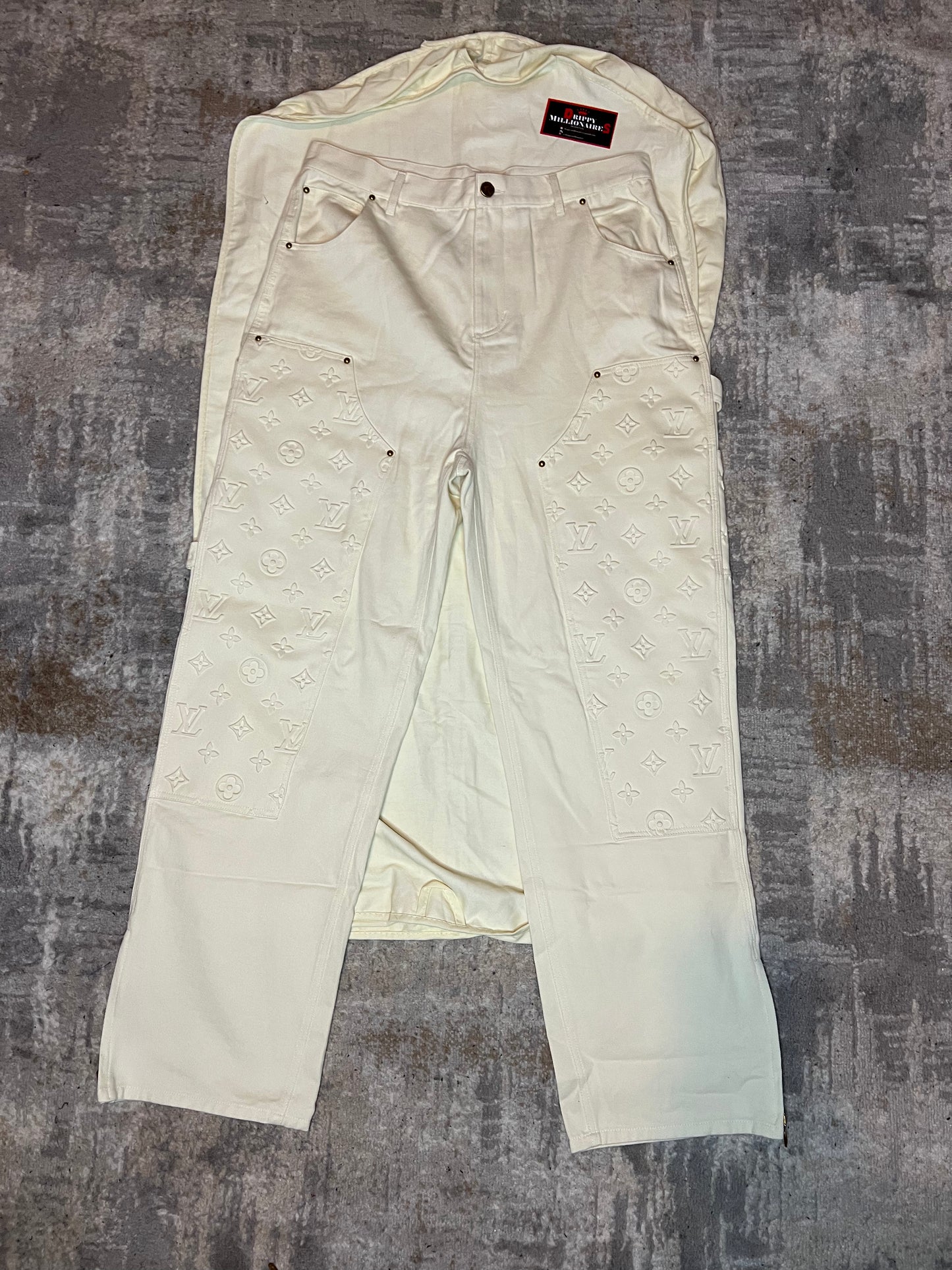 Monogram Workwear Denim Carpenter Pants