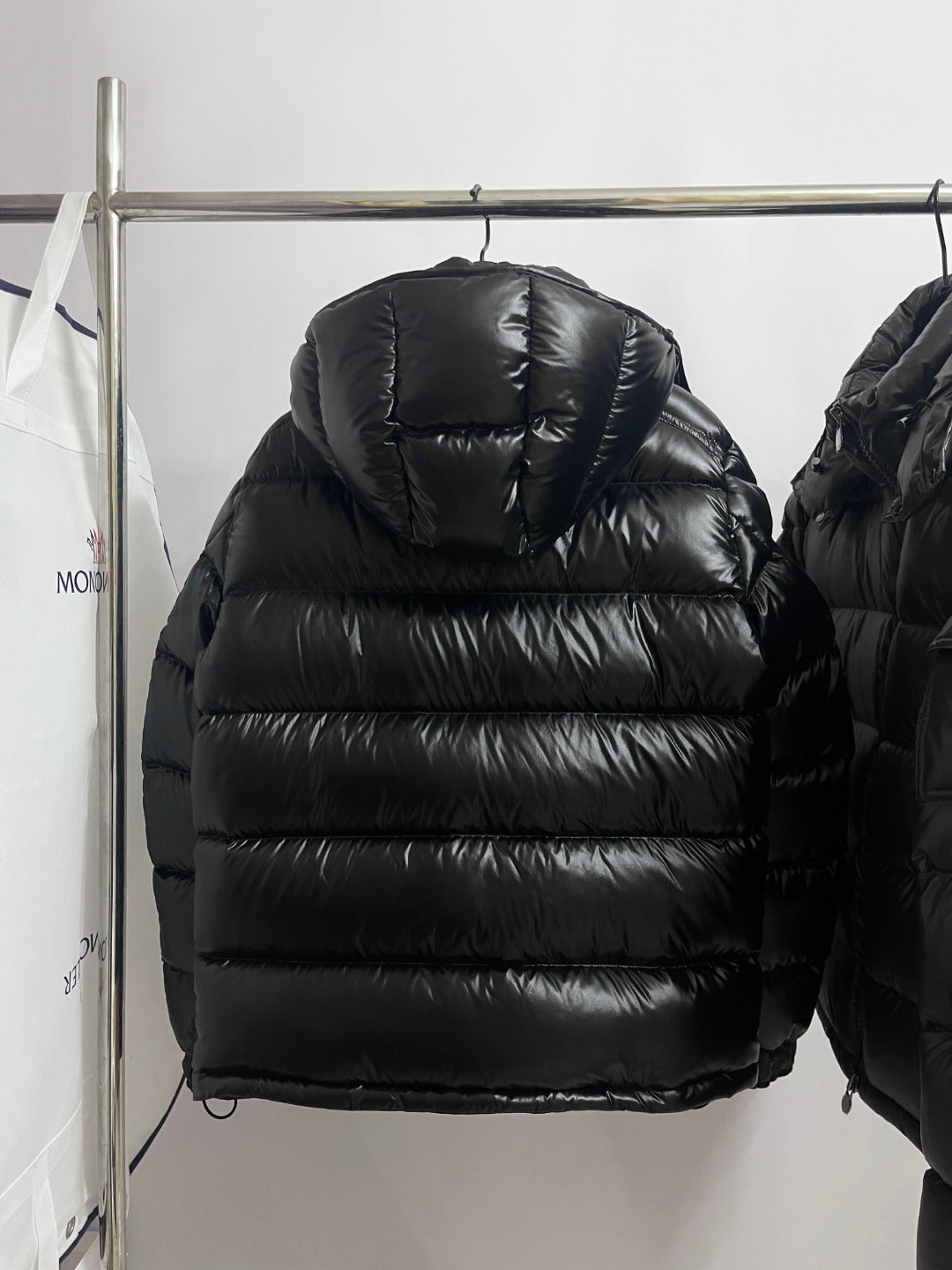 MAYA BLACK DOWN JACKET
