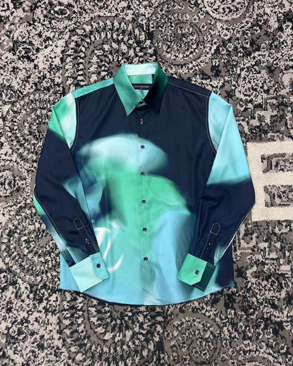 Lv Silk Shirt