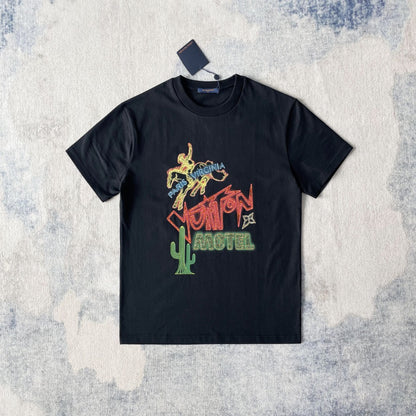 Lv Short-Sleeved Signature Shirt